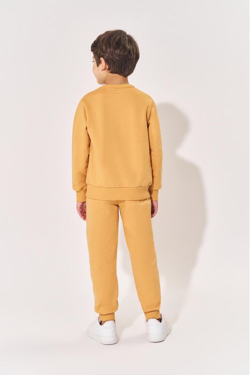 Calça Jogger Moletom Infantil Menino Pollen Divertto