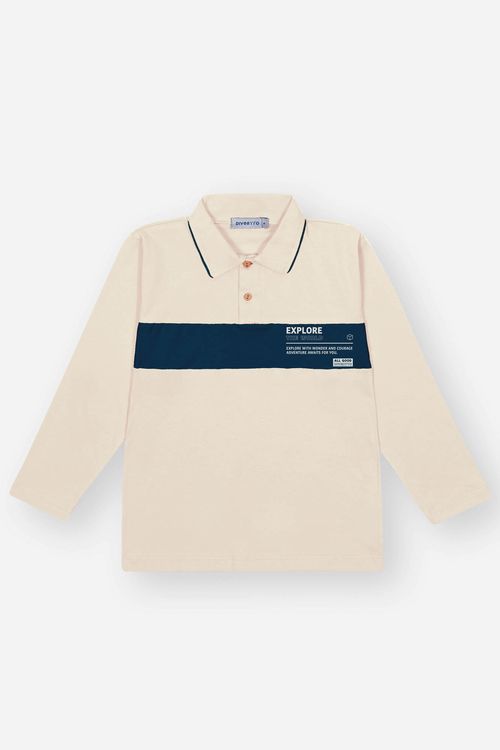 Conjunto Infantil Menino World Explorer Bege Divertto