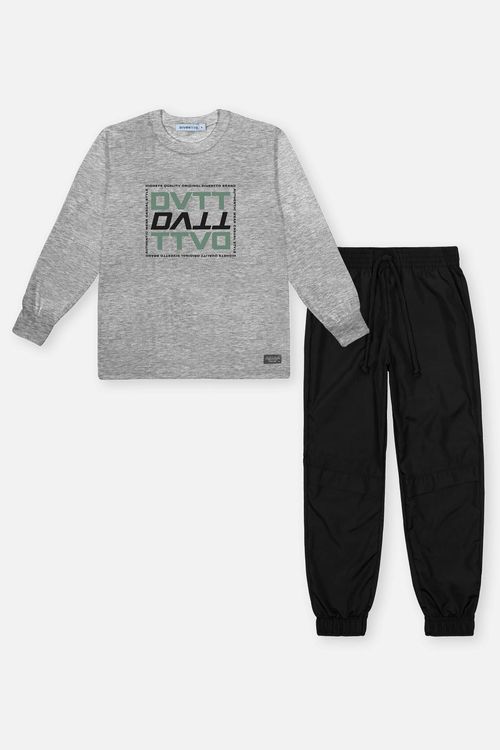 Conjunto Infantil Menino DVTT Preto Divertto