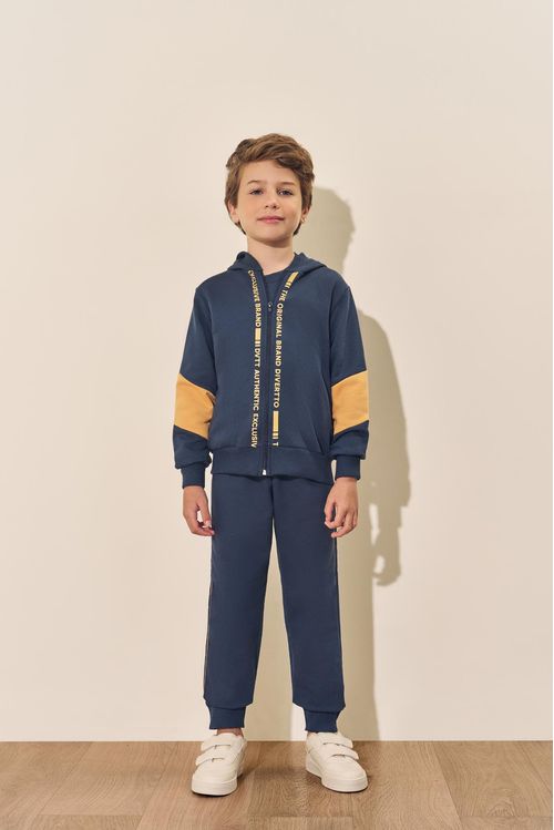 Conjunto Infantil Menino Original Marinho Divertto