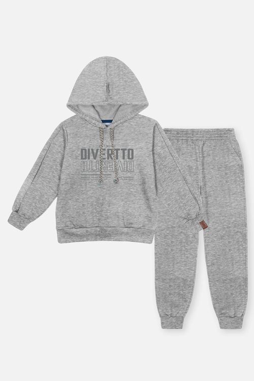 Conjunto Infantil Menino Estampa Puff Mescla Divertto