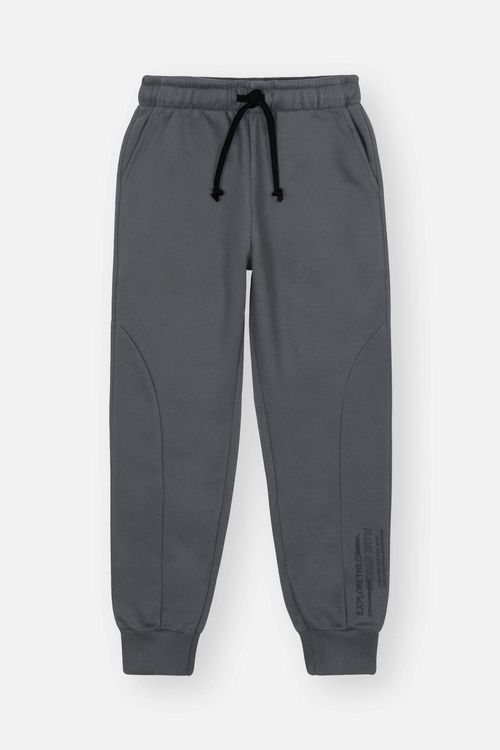 Calça Jogger Infantil Menino Cool Boys Chumbo Divertto