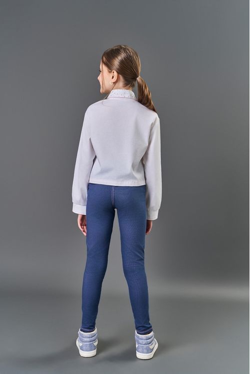 Legging Infantil Menina Molecotton Jeans CTV