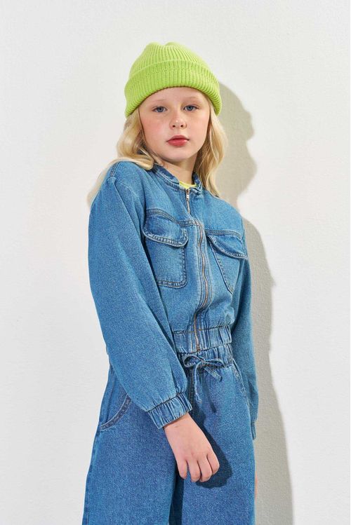 Jaqueta Infantil Menina Charm Jeans CTV