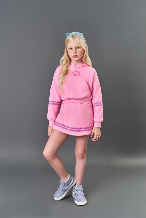 Conjunto Infantil Menina Good Energy Rosa CTV