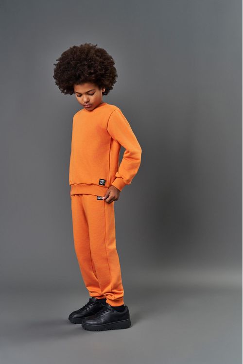 Blusão Moletom Infantil Marrom CTV