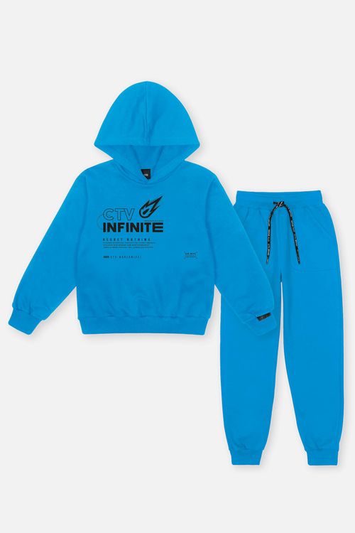 Conjunto Infantil Menino Infinite Azul CTV