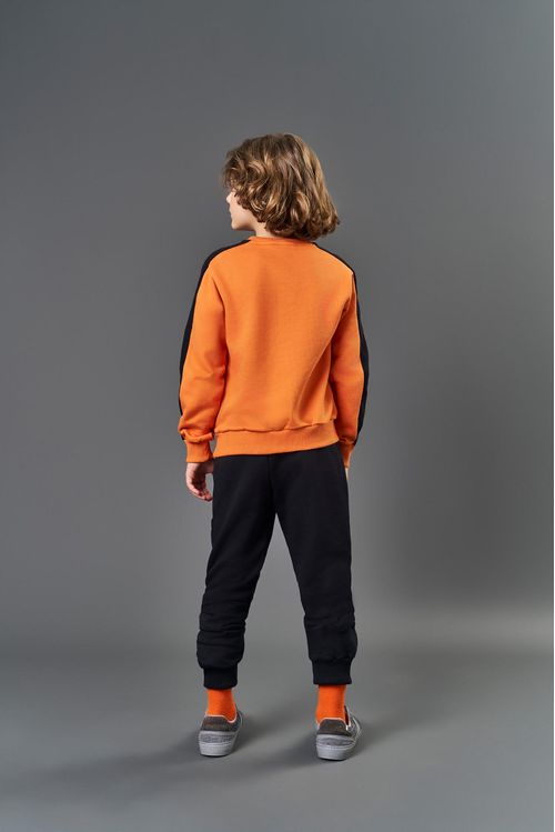 Conjunto Infantil Menino Speed Laranja CTV