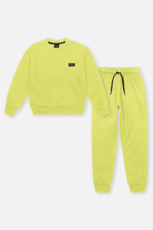 Conjunto Infantil Menino Monocromático Verde CTV