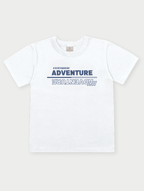 Conjunto Menino Adventure Branco Abrange