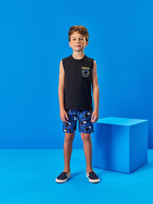 Conjunto Menino Dragons Preto