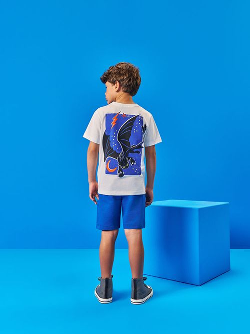Conjunto Menino Toothless Azul