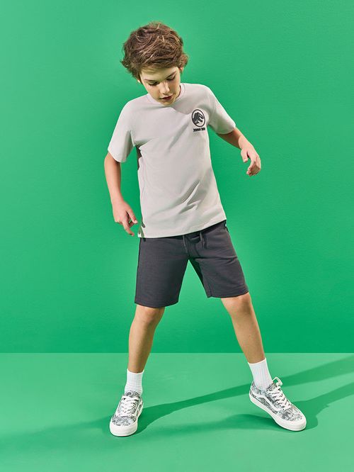 Conjunto Menino The Hunt Cinza