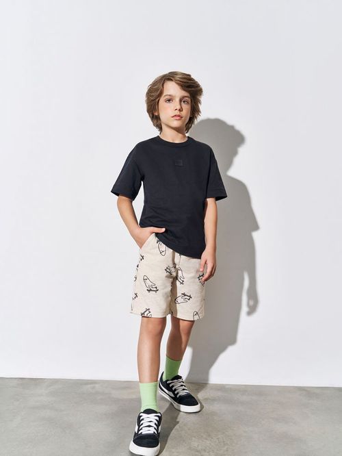 Conjunto Menino Fantasma Radical Preto Kippos