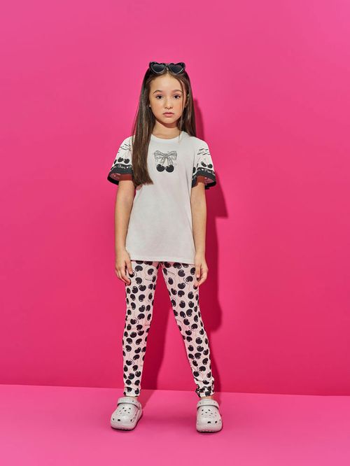 Conjunto Menina Black Cherry Natural Beli.me