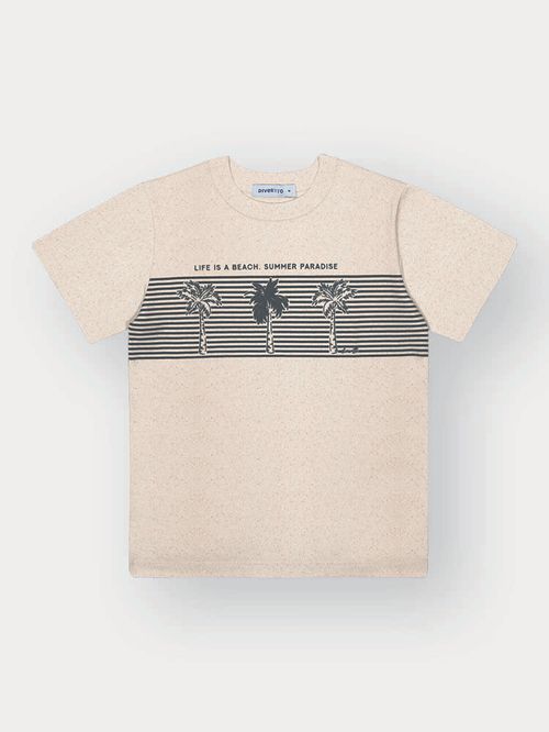 Conjunto Menino Summer Paradise Off White Divertto