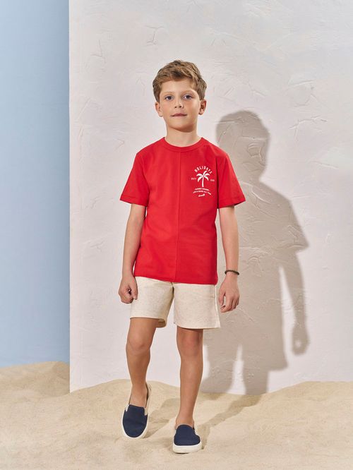Conjunto Menino Holidays Vermelho Divertto