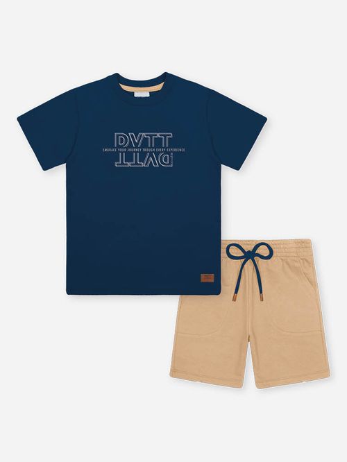 Conjunto Menino DVTT Marinho Divertto