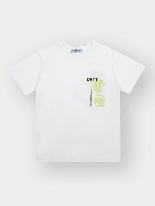 Conjunto Menino DVTT Palmas Branco Divertto