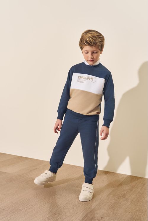 Conjunto Infantil Menino Casual DVTT Marinho Divertto