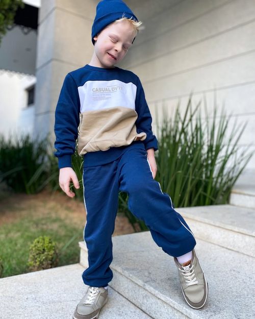 Conjunto Infantil Menino Casual DVTT Marinho Divertto