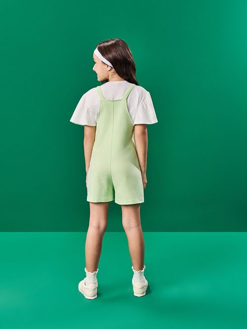 Conjunto de Jardineira Infantil Menina Paradise Beli.me