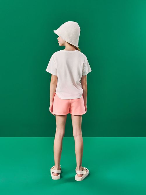 Conjunto Infantil Menina Love Mood Day Laranja Beli.me