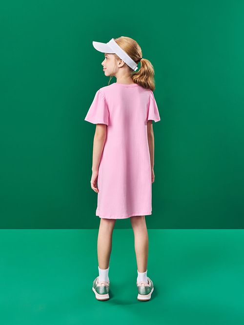 Vestido Infantil Menina Laços Iogurte Beli.me