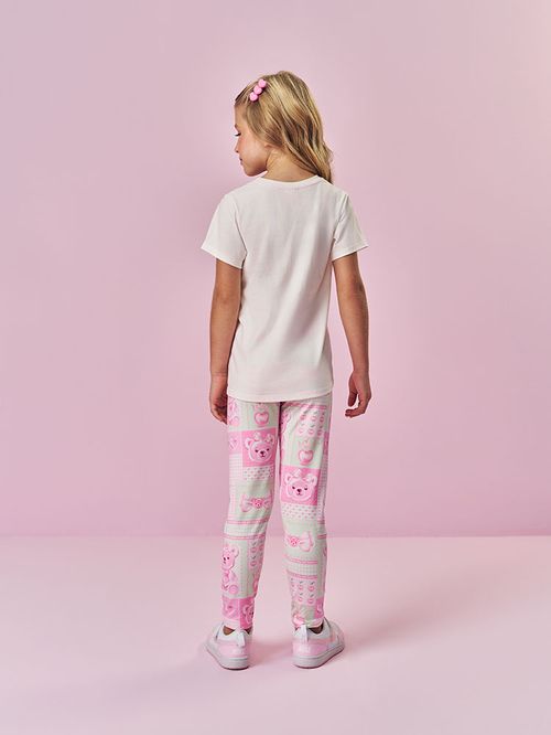 Blusa Alongada Infantil Menina Natural Mundo Cinti