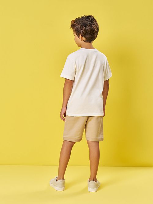 Conjunto Infantil Menino Tropical Spirit Bege Divertto