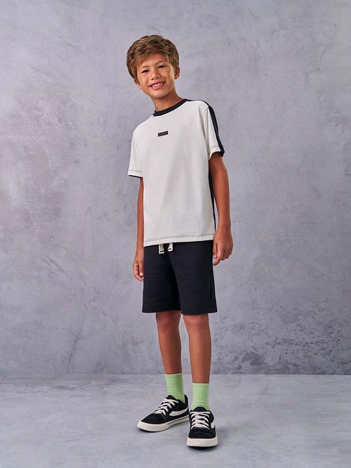 Conjunto Infantil Menino Surf Hunter Preto Kippos