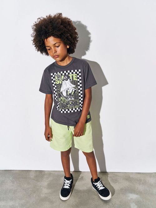 Conjunto Menino Fantasma Radical Verde Kippos