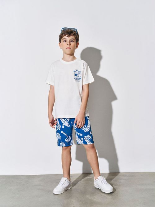 Conjunto Menino BeachScape Azul Kippos