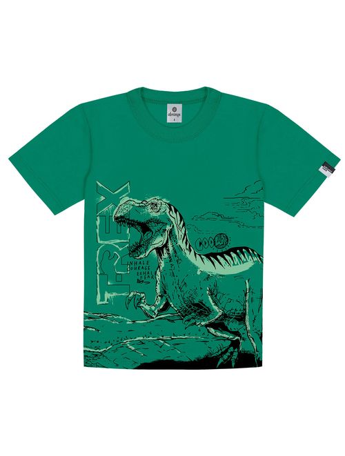 Camiseta T-Rex Verde Abrange