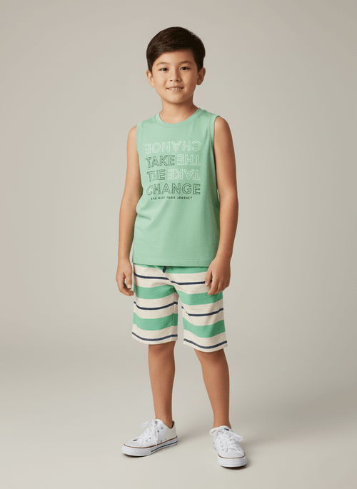 Conjunto Menino Chance Verde Abrange