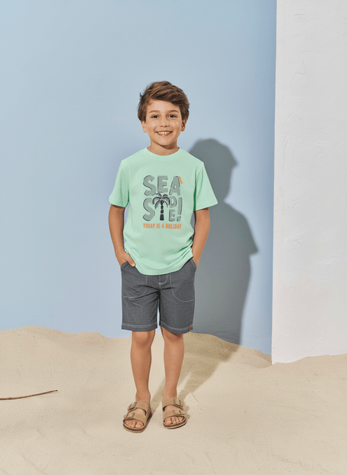 Conjunto Menino Seaside Verde Divertto
