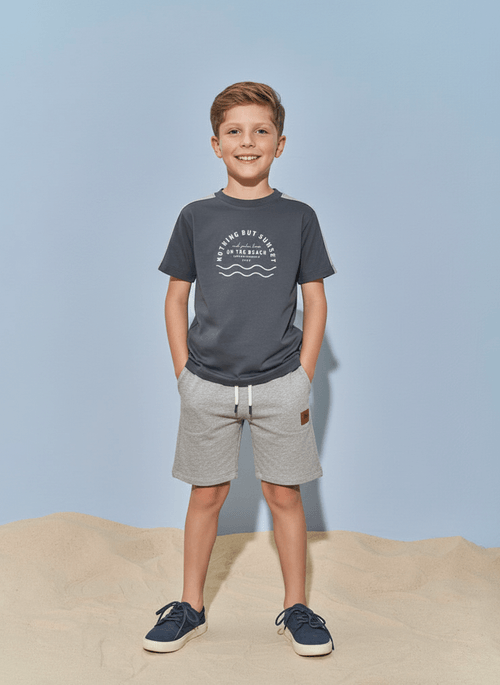 Conjunto Menino Sunset Chumbo Divertto