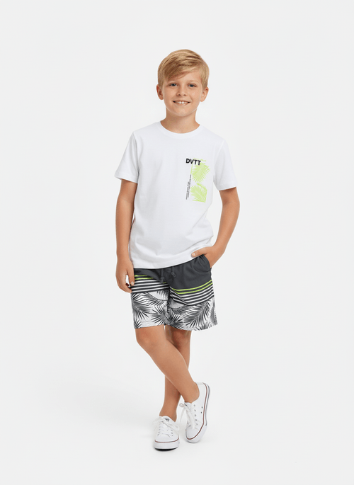 Conjunto Menino DVTT Palmas Branco Divertto