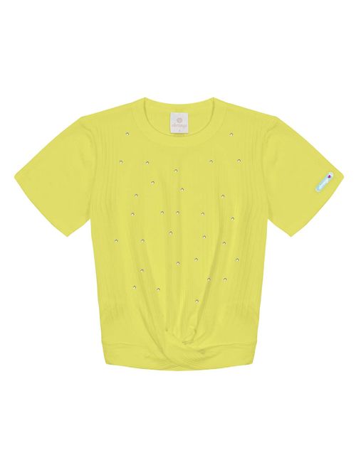 Blusa Strass Verde Abrange