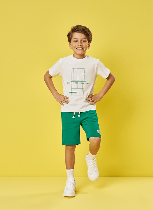 Conjunto Infantil Menino Lifestyle Verde Divertto