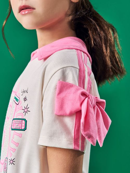 Vestido Infantil Menina B Natural Beli.me