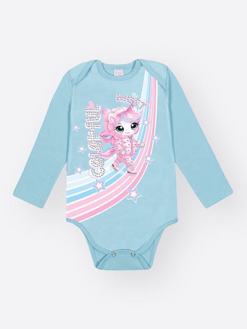 Body Bebê Menina Most Colorful Mundo Cinti