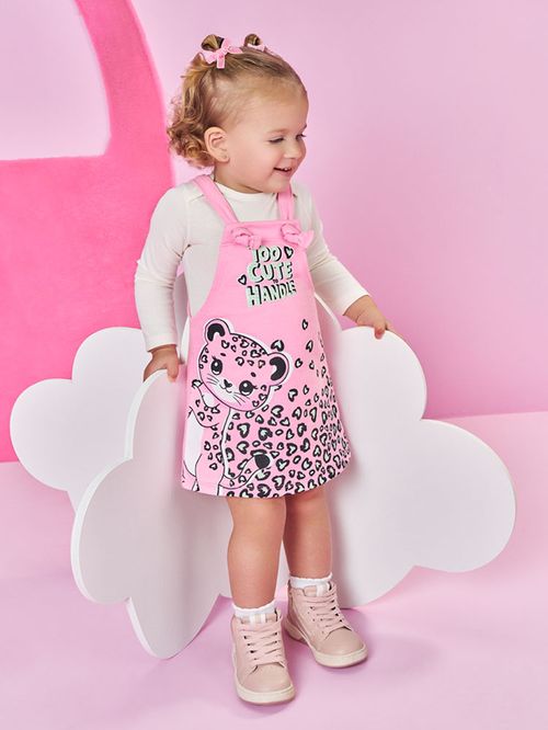 Conjunto Bebê Menina Onça Too Cute To Handle Mundo Cinti