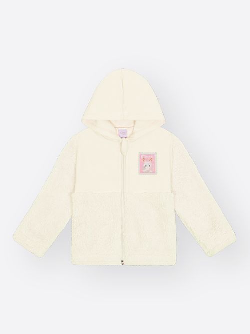 Conjunto Felpado Bebê Menina em Pelo Carneirinho Mundo Cinti