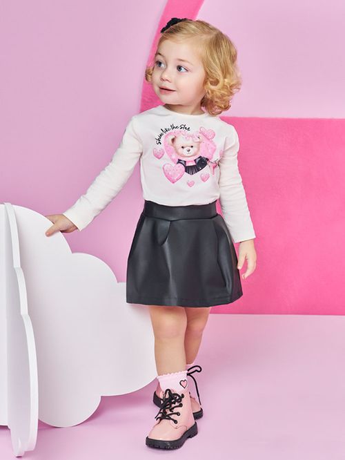Conjunto Bebê Menina Ursa Shine Like The Star Mundo Cinti
