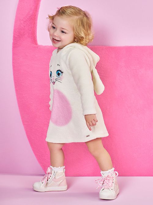 Vestido Fantasia Coelho Bebê Menina Mundo Cinti