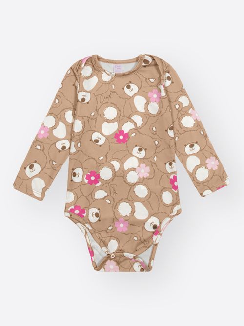 Body Térmico Bebê Menina Mundo Cinti