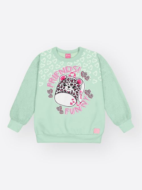 Blusão Menina com Cheirinho FUNNY FRIENDS Mundo Cinti