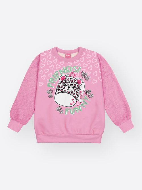 Blusão Menina com Cheirinho FUNNY FRIENDS Mundo Cinti