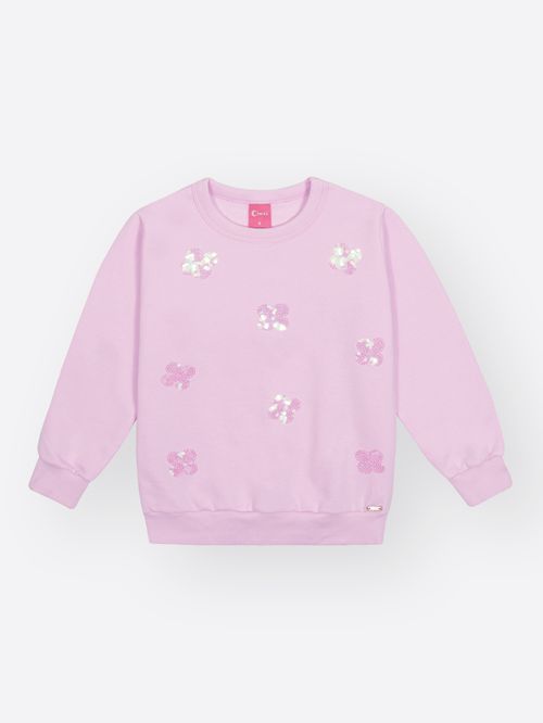 Blusão Infantil Menina Clover Flower Mundo Cinti